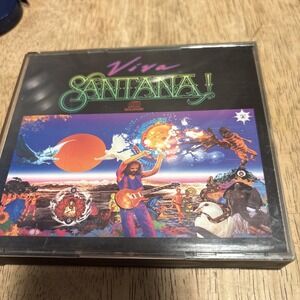 Santana Viva Santana! 2 CD Box Set Compilation 1988 Columbia Rock Hits